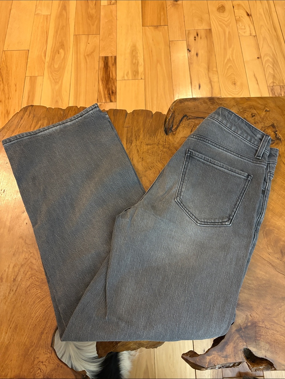 Quince Men's Gray Straight-Leg Jeans